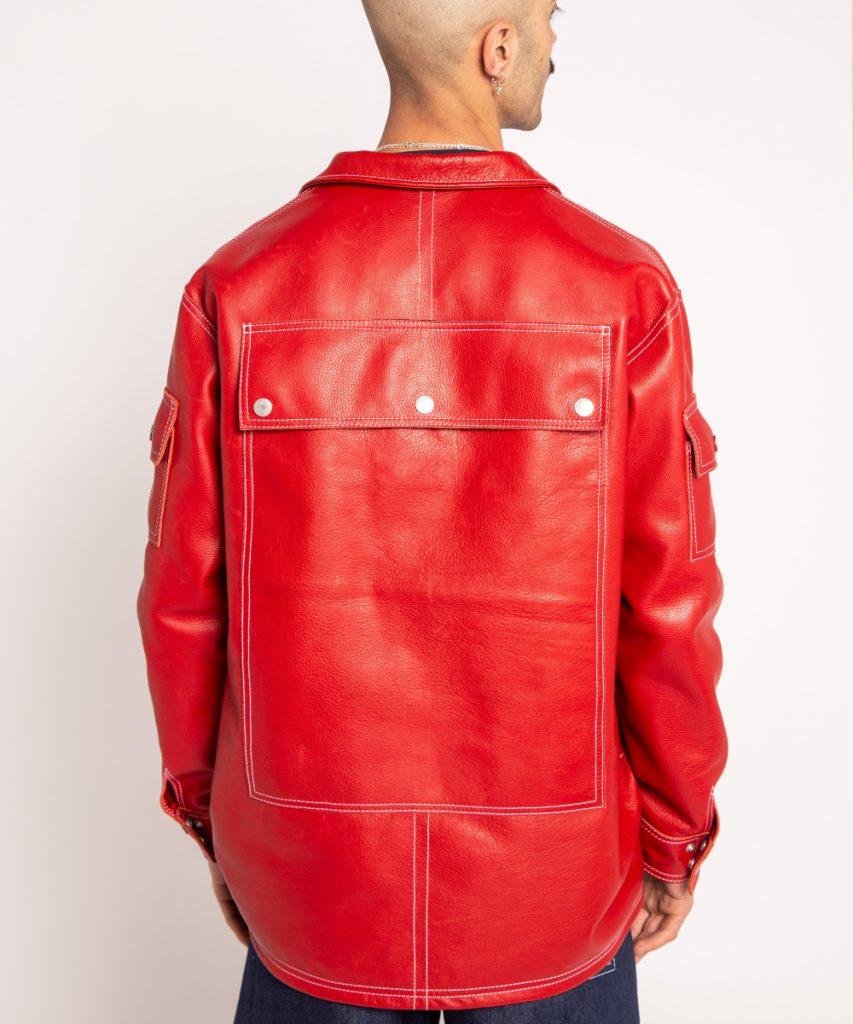 Product image of Regular Jacket made from cowhide leather